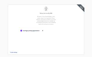 Notary Services by HBS website