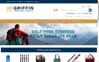 Griffin Promotional Products website