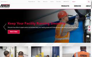 Arbon Equipment Corporation of Charleston website