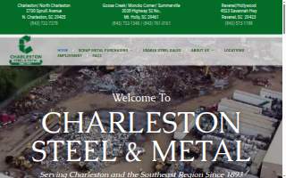 Charleston Steel and Metal website