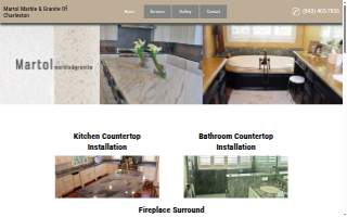 Martol Marble & Granite Of Charleston website