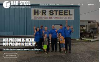 H&R Steel Supplies and Fabrication website