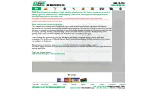 D & E Manufacturing website