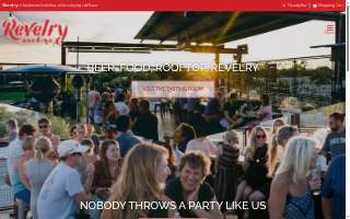 Revelry Brewing Co of Charleston website