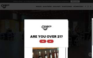 Cannon Distillery website