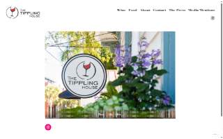 The Tippling House website