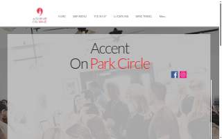 Accent on Wine Park Circle website