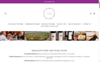 Food and Wine Bistro Tours website