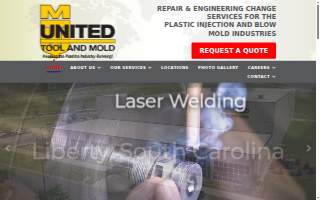 United Tool & Mold Inc of Liberty website