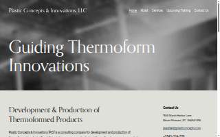 Plastic Concepts & Innovations, LLC website