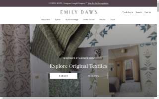 Emily Daws Showroom website