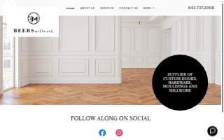 Beers Millwork website