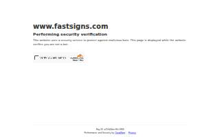FASTSIGNS of Sterling Heights website