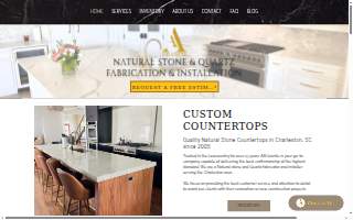 A&A Granite Charleston website