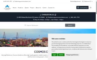 Cosmos Granite & Marble website