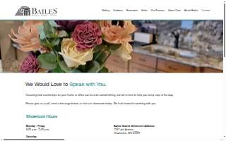 Bailes Granite & Marble website