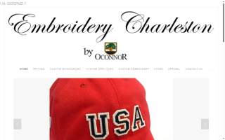 O'Connor Embroidery & Apparel website