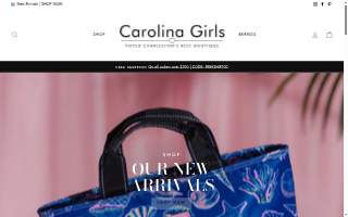 Carolina Girls Personalized Jewelry & Gifts website