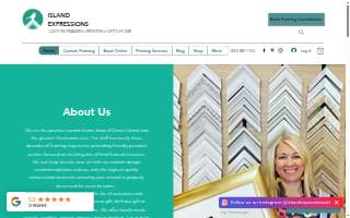 Island Expressions website