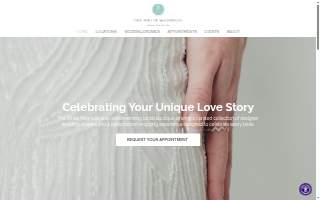 The White Magnolia Bridal Collection website