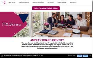 Proforma Print Solutions website