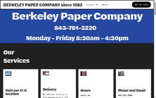 Berkeley Paper Co website