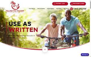 Palmetto Pharm website