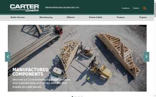 Carter Lumber of Charleston website