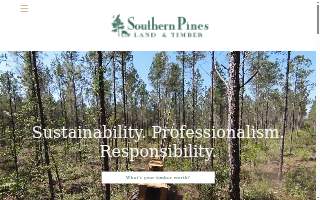 Southern pines land and timber website