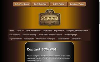 South Carolina Wood Waste Management website