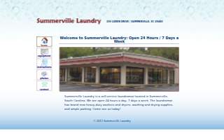 Summerville Laundry website