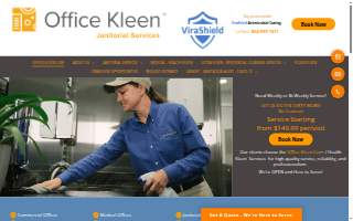 Office-Kleen Janitorial Services Corp website