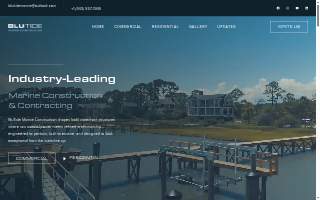 Blutide Marine Construction website