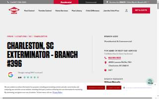 Orkin of Charleston website