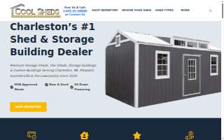 Cool Sheds of Charleston website