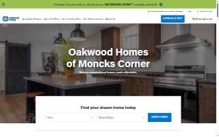 Oakwood Homes website