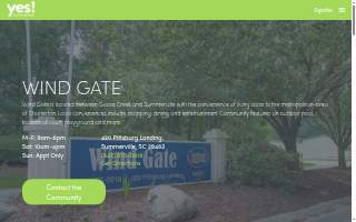 Wind Gate website
