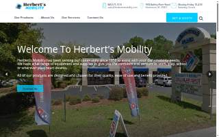 Herberts Mobility website