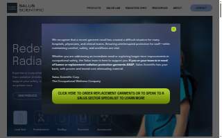 Salus Scientific website