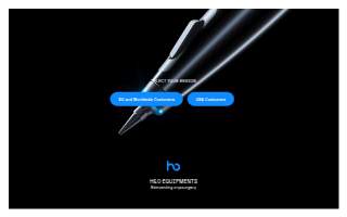H&O Equipments website