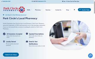 Park Circle Pharmacy of North Charleston website