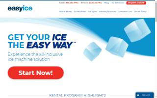 Easy Ice - Charleston website