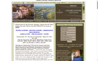 Locountry Real Estate of Mt Pleasant website