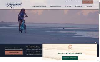 Kiawah Island Real Estate website
