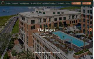 The Jasper Apartments website
