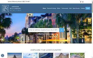 Andrew Williamson Realtor website