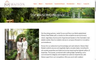 Laura Farish - Maison Real Estate website