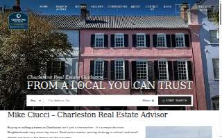 Mike Ciucci with Carolina One Real Estate website