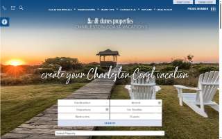 Charleston Coast Vacations by dunes properties - Folly Beach website