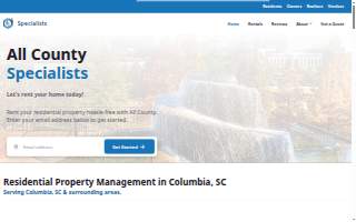 All County Property Management Specialists website
